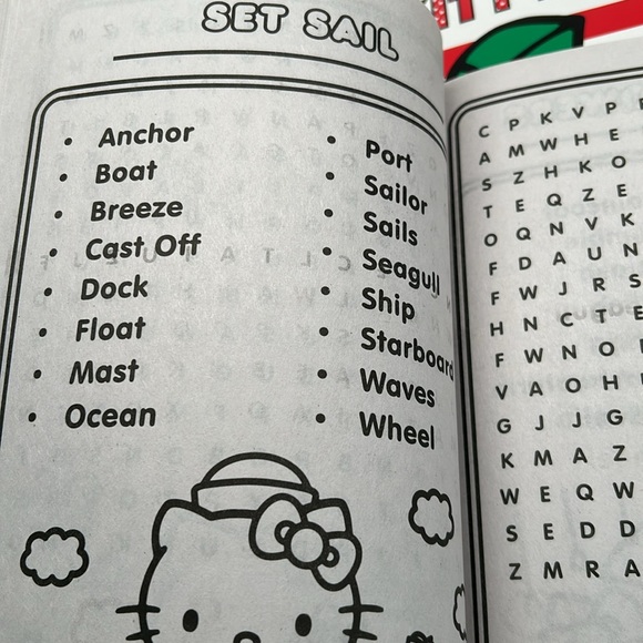 Hello Kitty Jumbo Word Search Puzzle Books 3 Count Bundle New - Picture 5 of 10